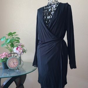 Black Wrap around cover up